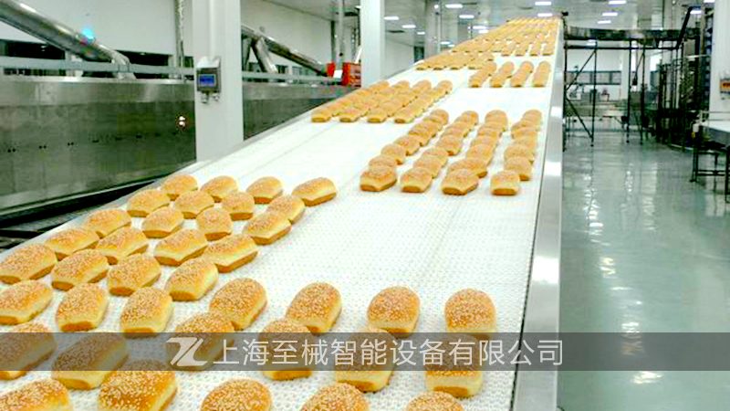 面包食品流水线